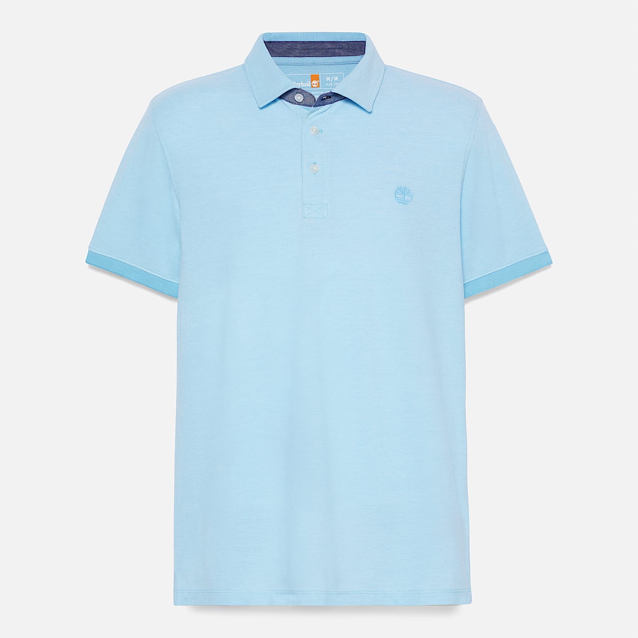 Polo Oxford a Maniche Corte Baboosic Brook da Uomo in blu - 5
