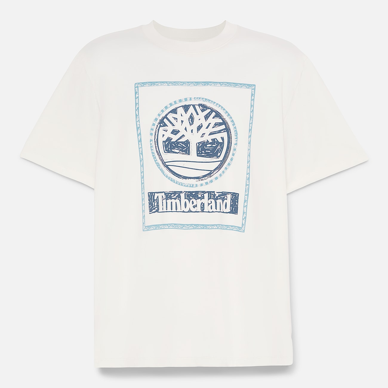 Seasonal Stack Graphic T-Shirt for Men in White - 5