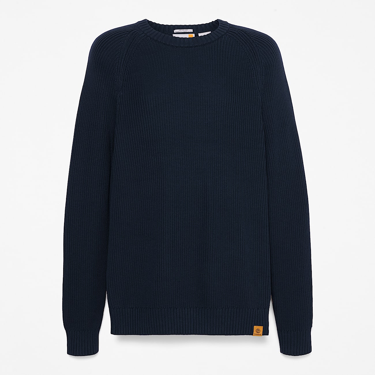 Rippstrickpullover mit Raglanärmeln für Herren in Dunkelblau - 5