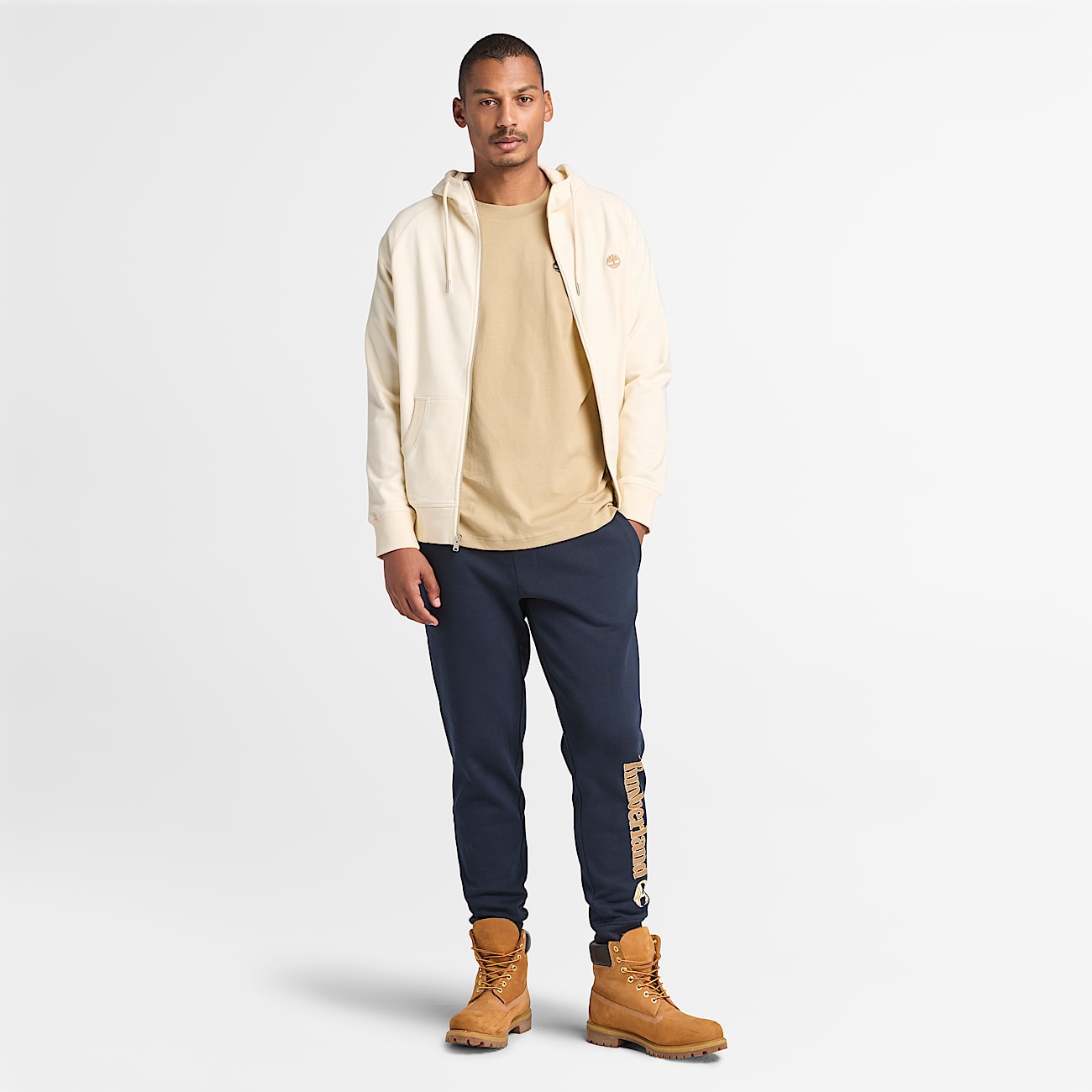 Dunstan River T-Shirt for Men in Beige - 2