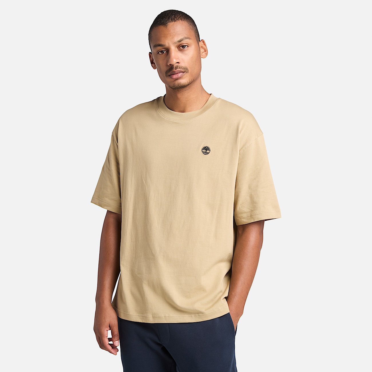 Dunstan River T-Shirt for Men in Beige - 1