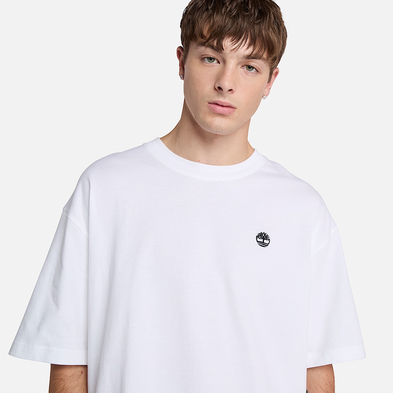 Dunstan River Short-Sleeve T-Shirt for Men in White - 4