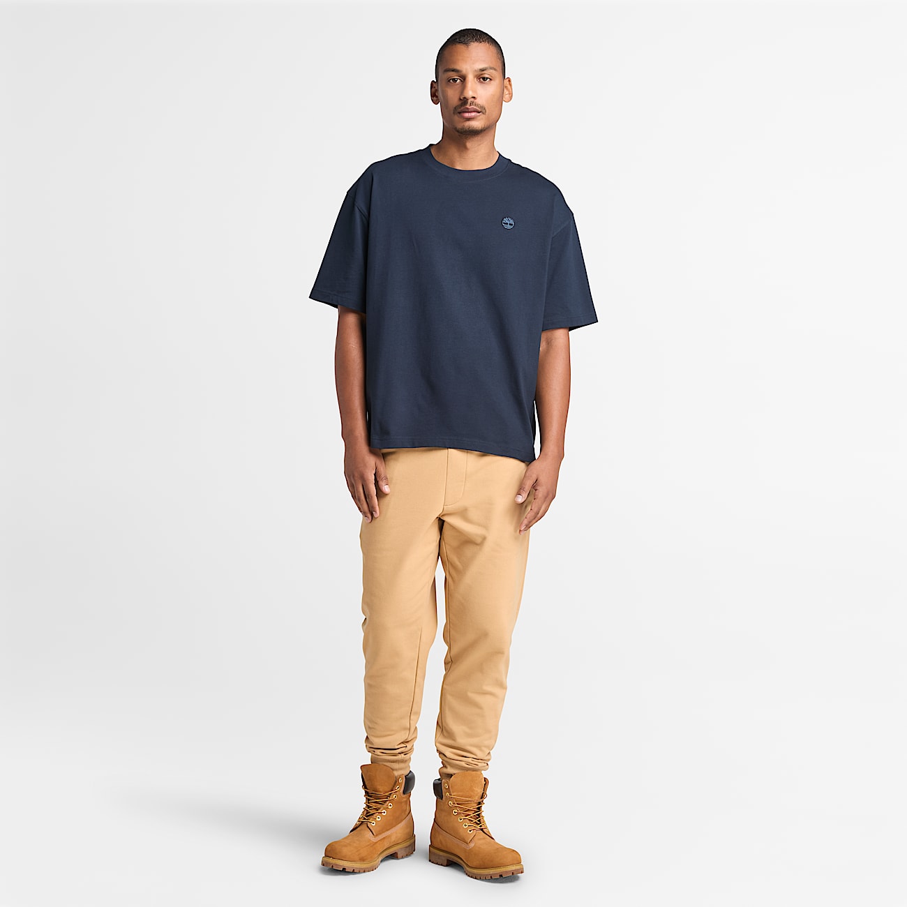 Dunstan River Kurzarm-T-Shirt für Herren in Dunkelblau - 2