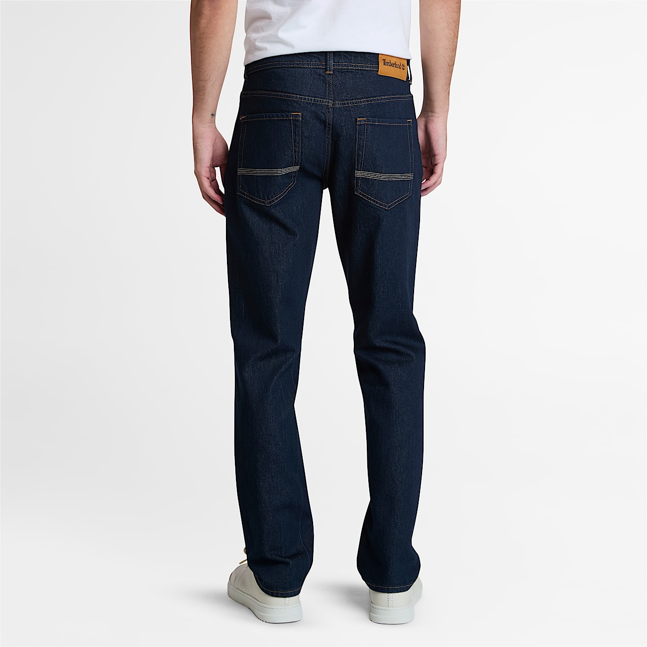 Schmal geschnittene Sandown Jeans für Herren in Indigo - 5
