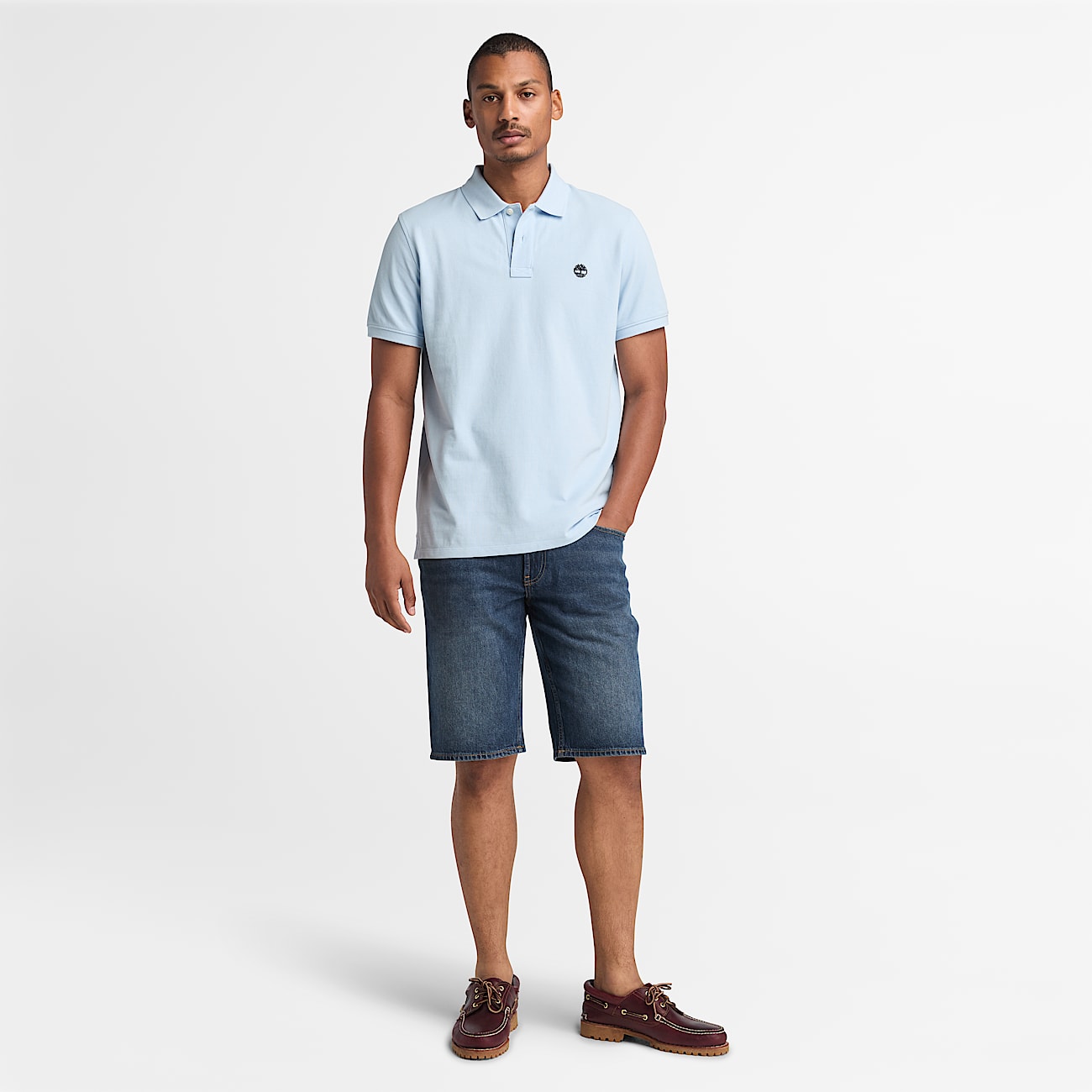 Jeans-Shorts für Herren in Blau
