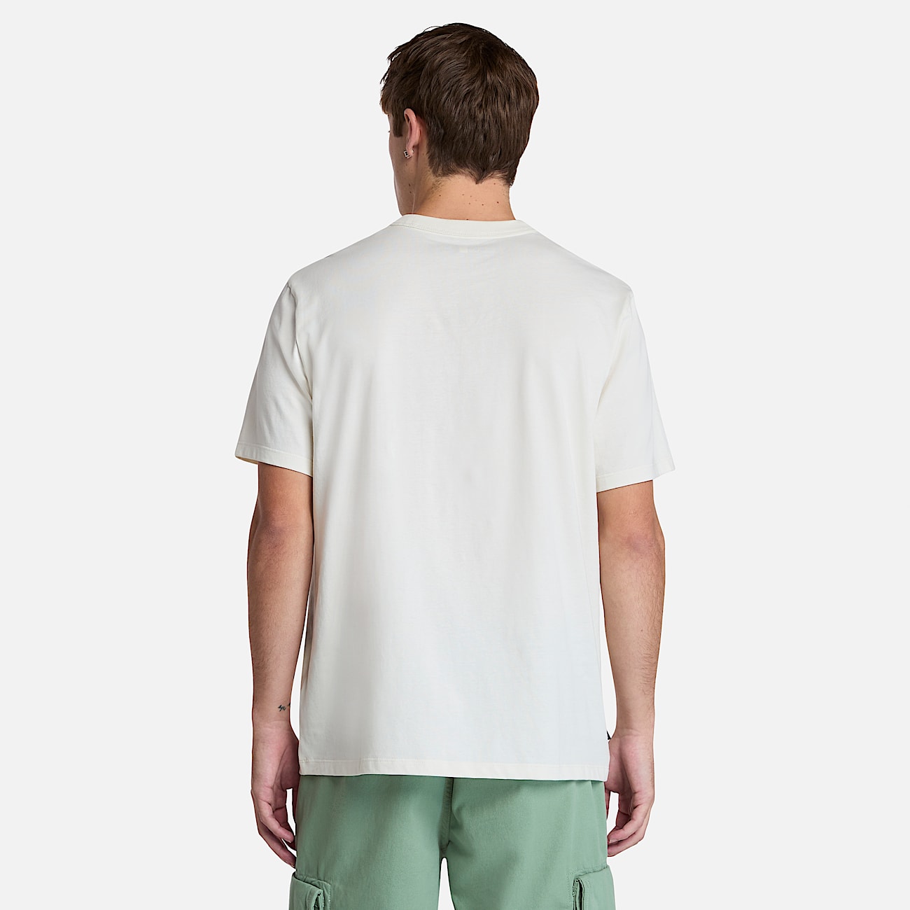 TIMBS Graphic T-Shirt for Men in White - 4