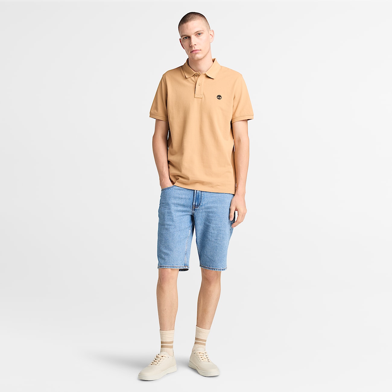 Millers River Pique Polo Shirt for Men in Yellow - 2