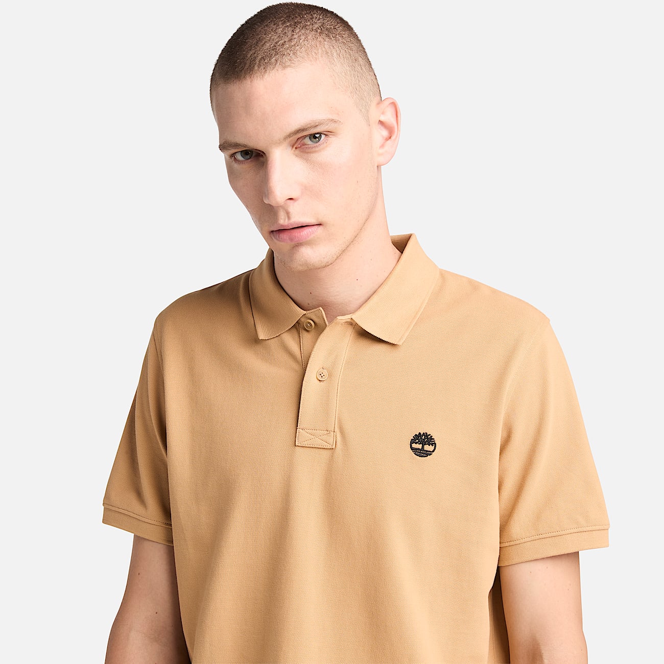 Millers River Pique Polo Shirt for Men in Yellow - 3