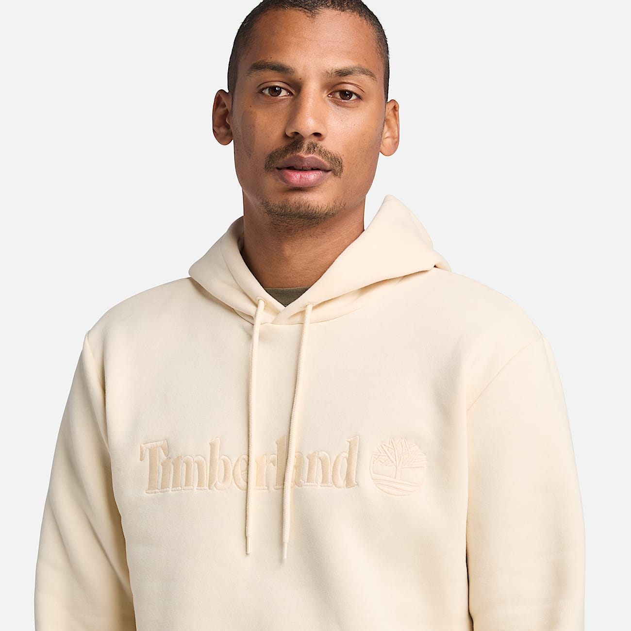 Sweat à capuche Hampton pour homme en beige clair - 3