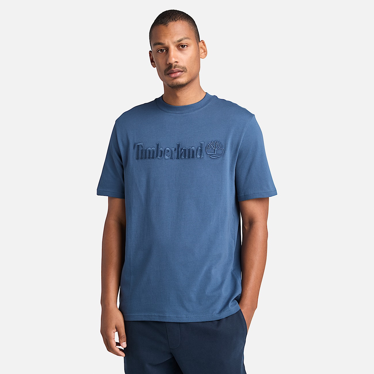Hampton T-Shirt for Men in Dark Blue - 1