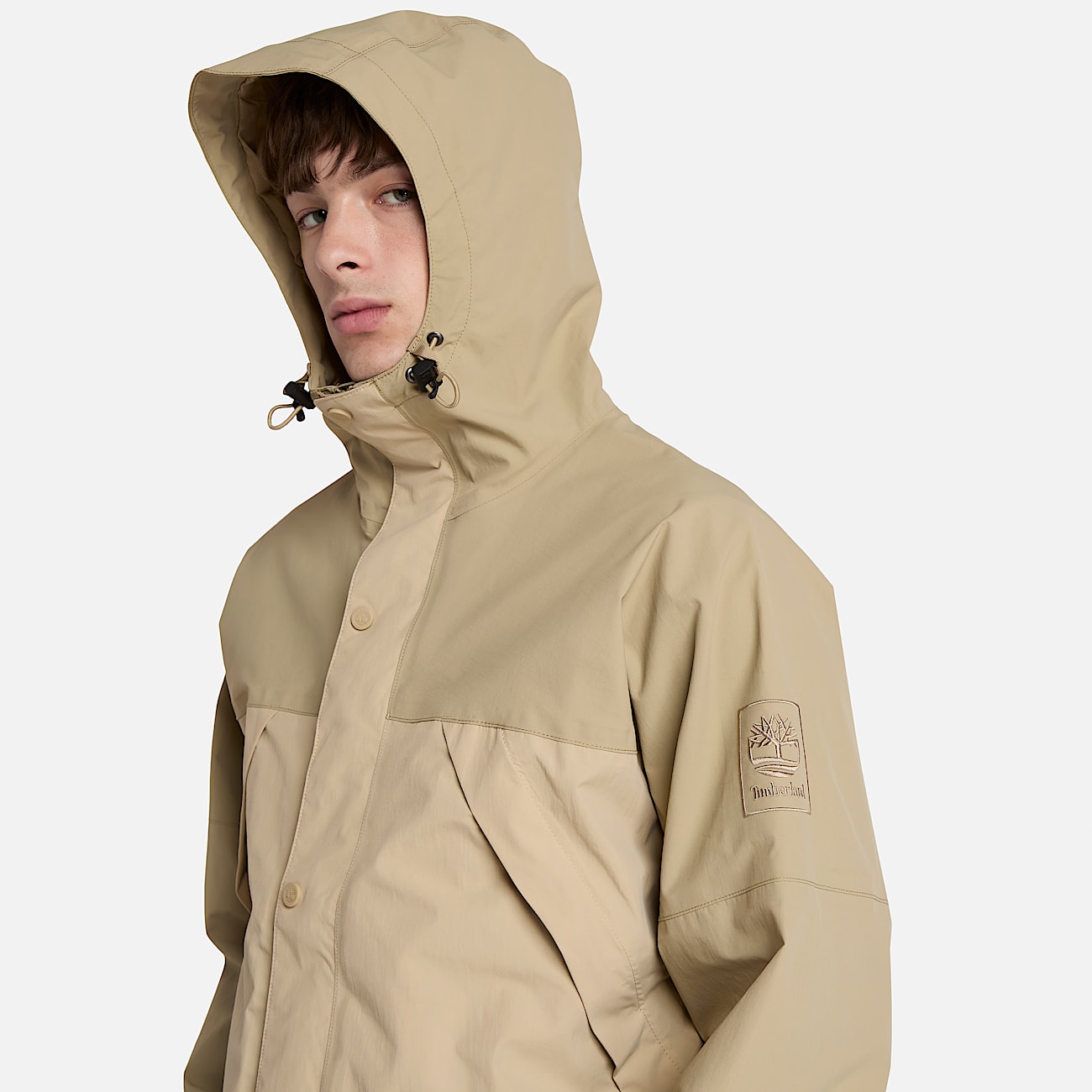 Wasserdichte Winnick Shell-Jacke für Herren in Beige - 5