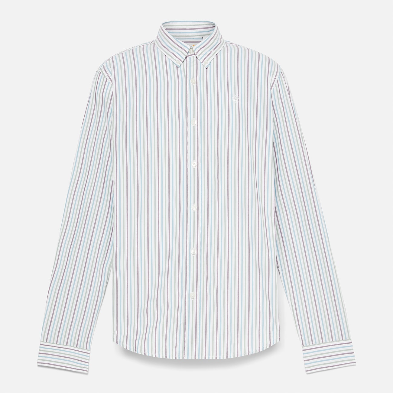 Camisa às Riscas para Homem em branco - 5