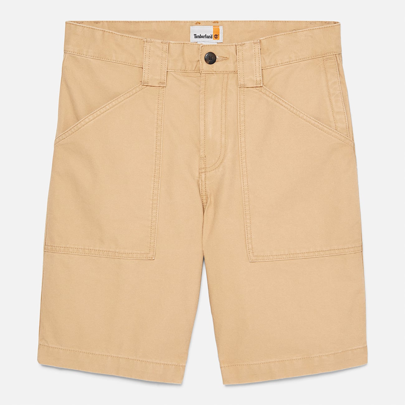 Goffstown Fatigue Washed Canvas Shorts for Men in Yellow - 6