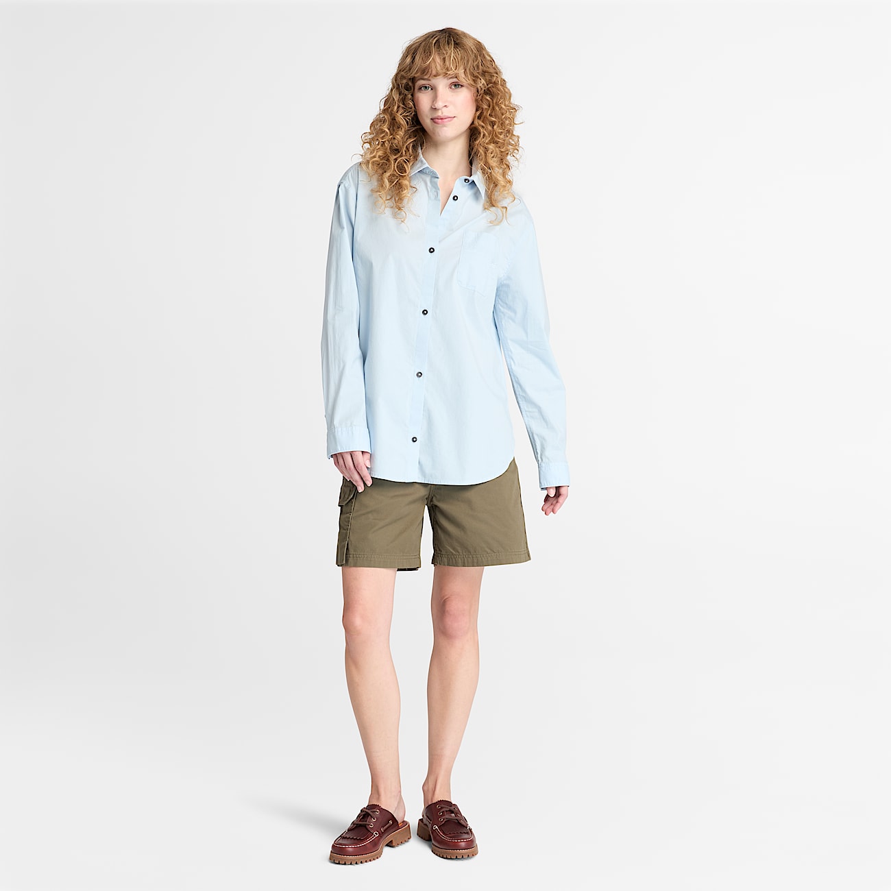Brookline Utility Cargo Short for Women in Green