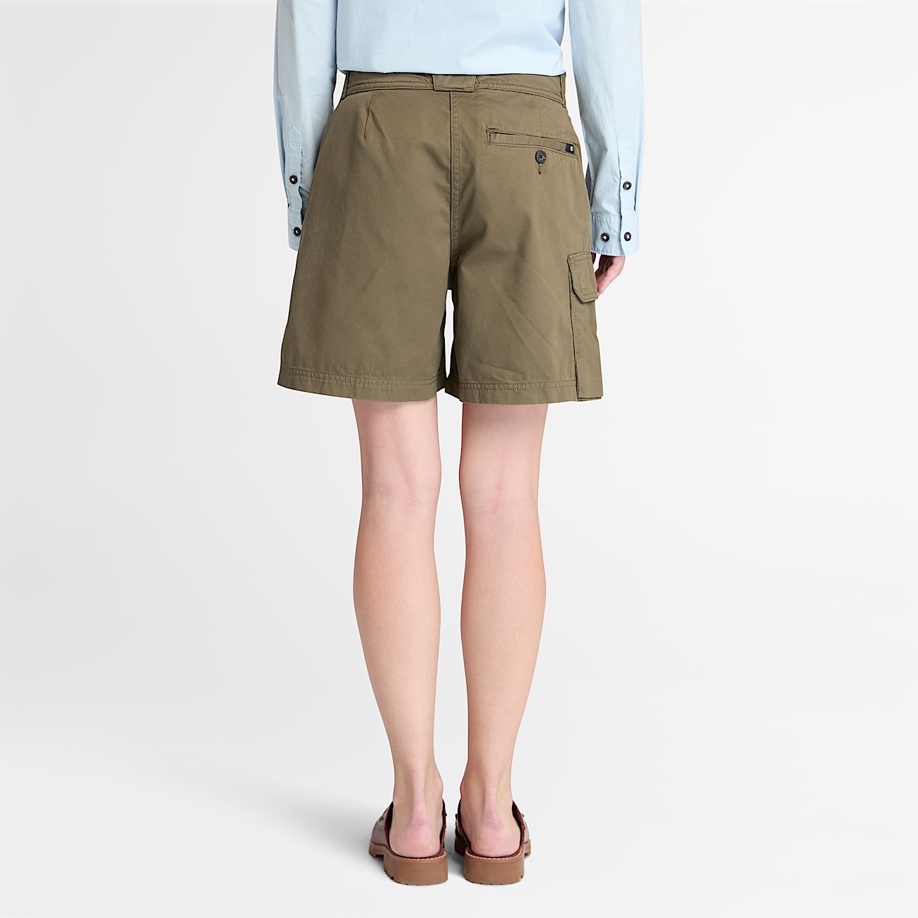 Brookline Utility Cargo Short for Women in Green