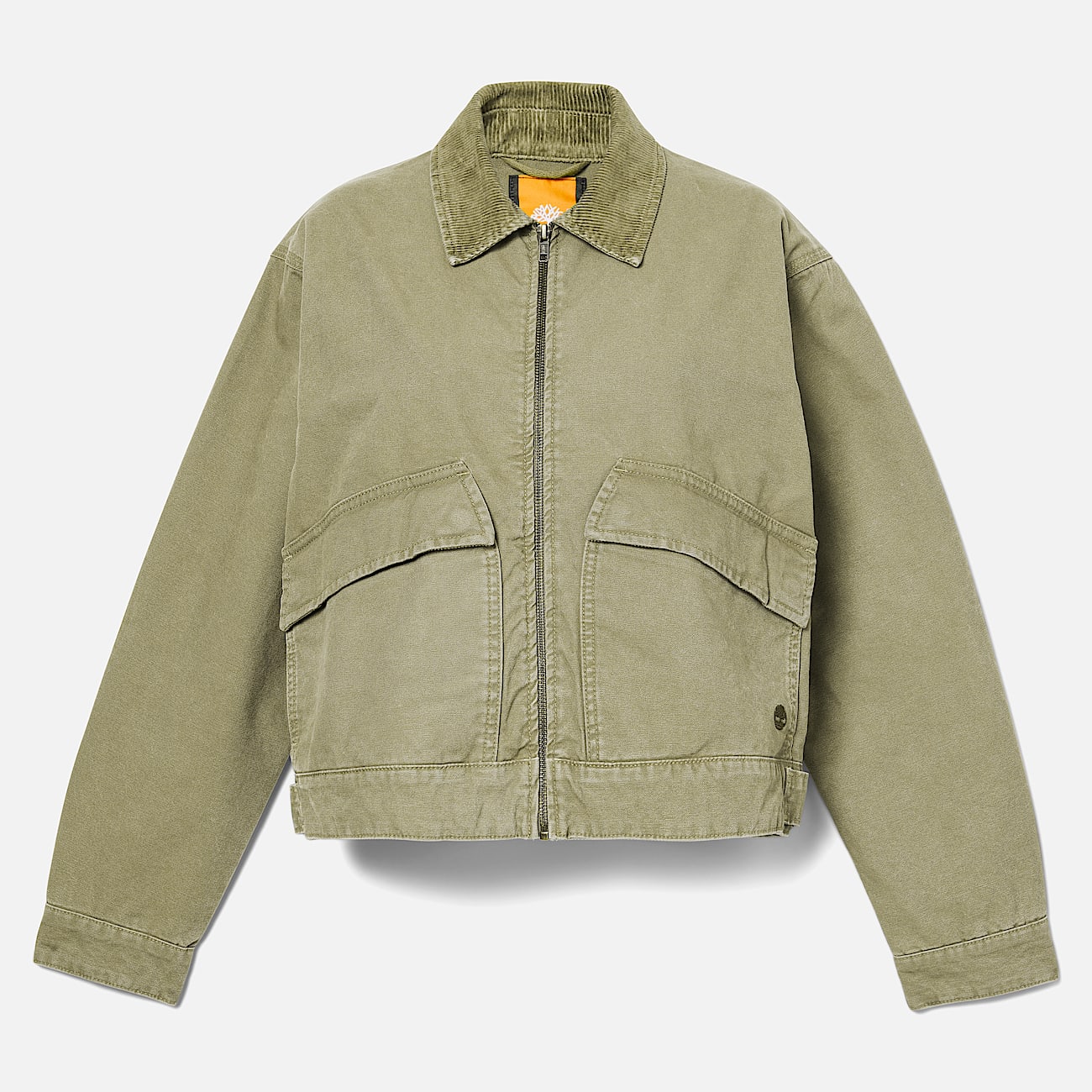 Strafford Bomberjacke aus gewaschenem Canvas für Damen in Grün - 7