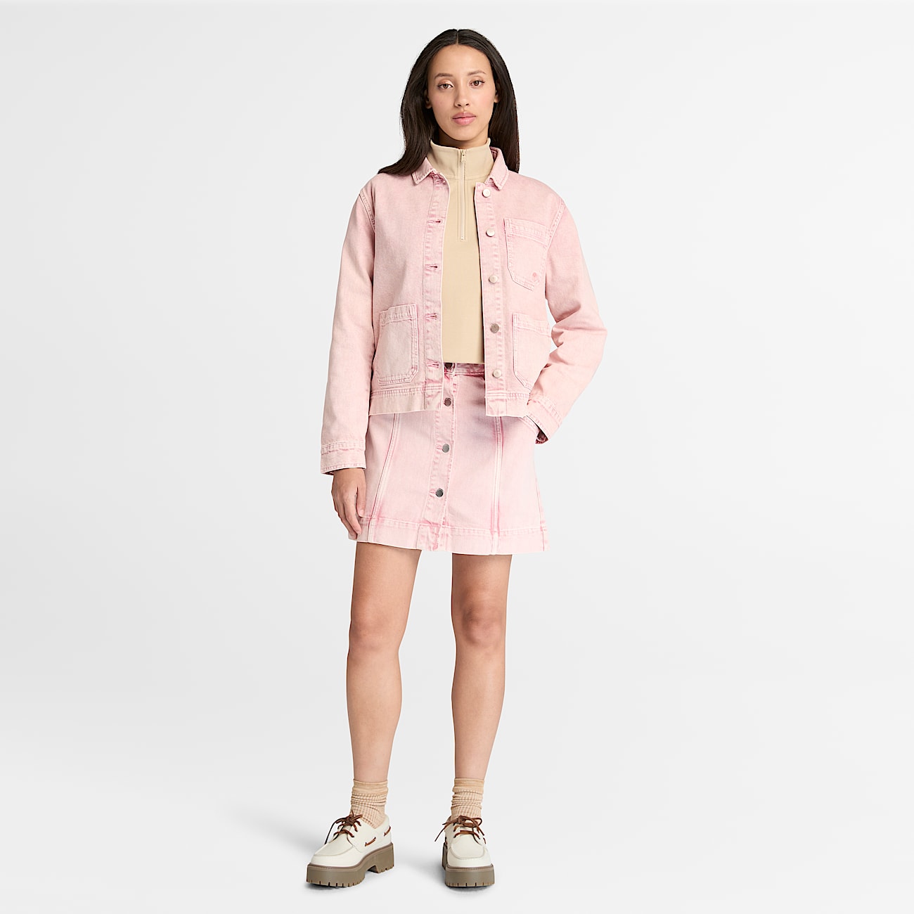 Mini Skirt in Light Pink