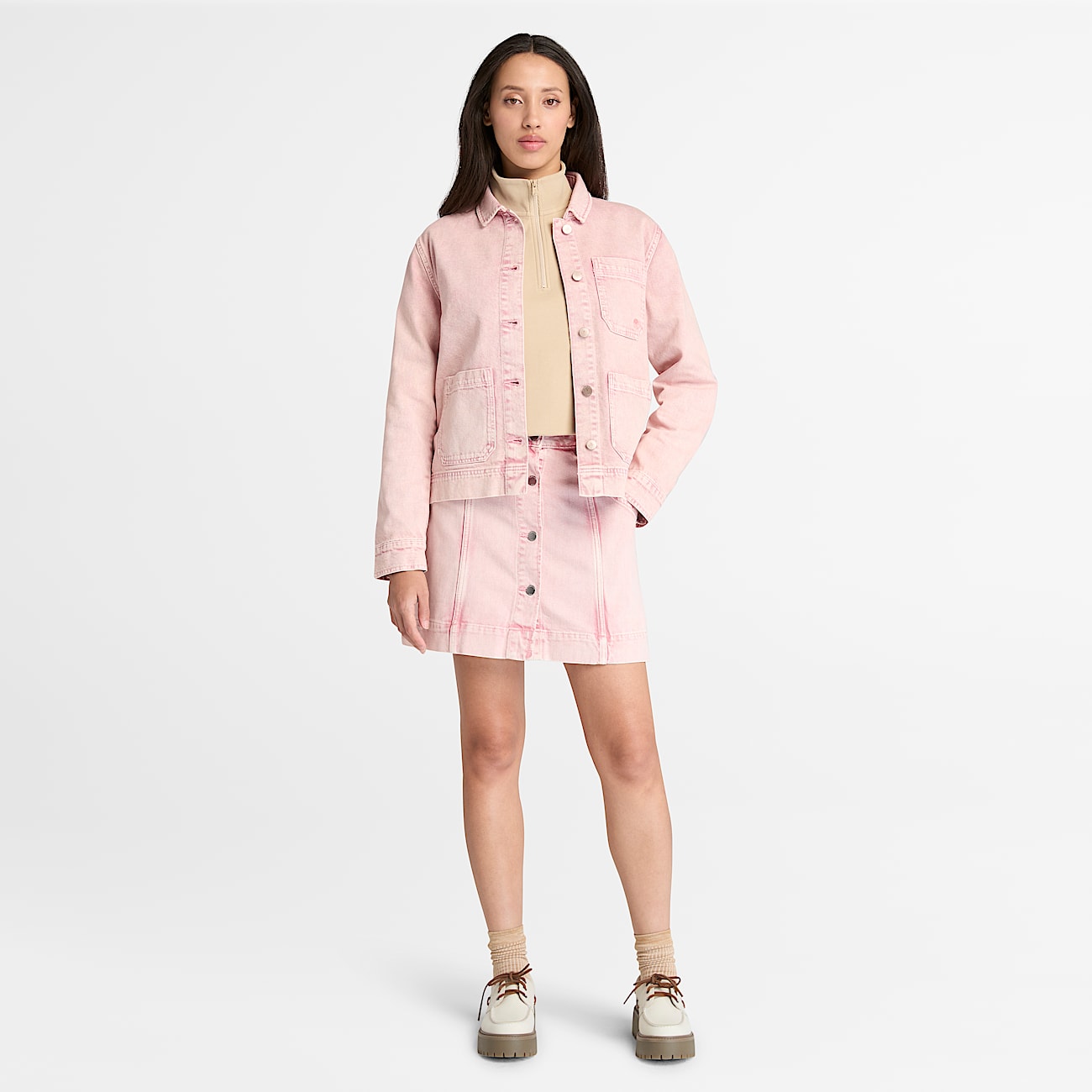 Kempshire Chore Jacke für Damen in Hellpink - 2