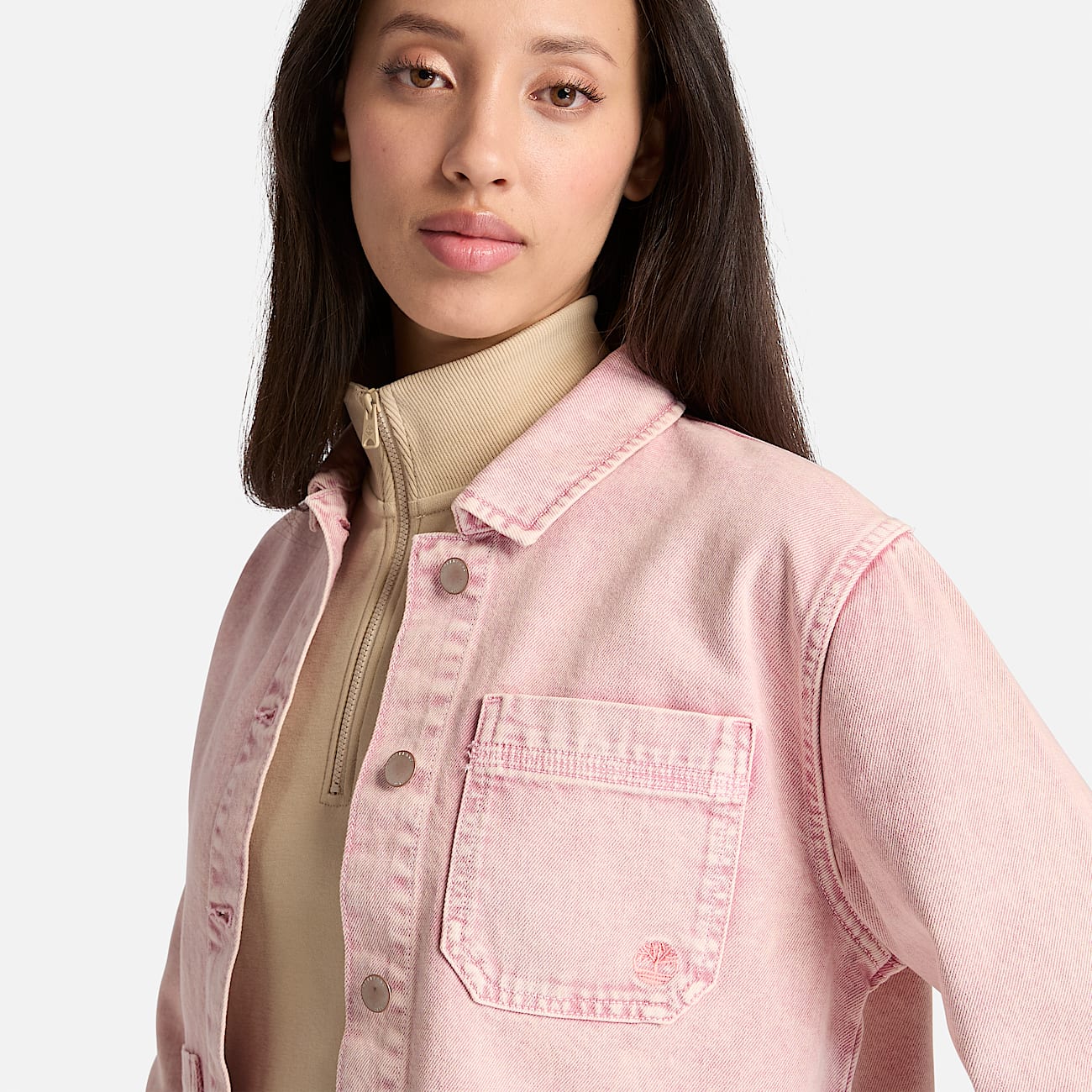 Kempshire Chore Jacke für Damen in Hellpink - 3