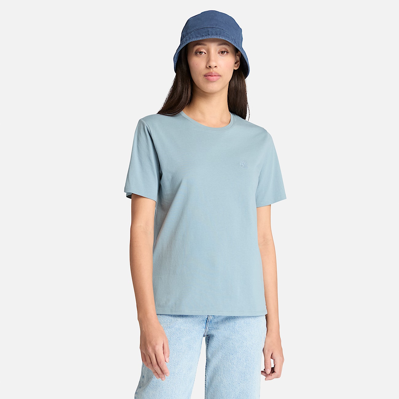 T-shirt Dunstan da Donna in blu chiaro - 1