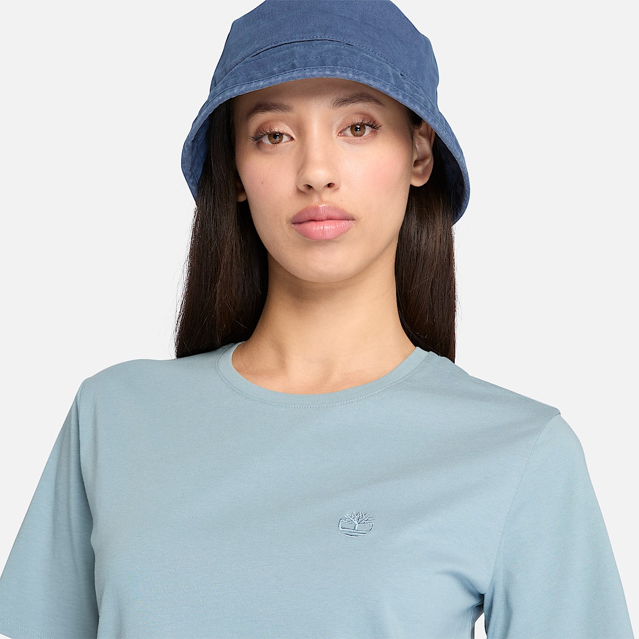 T-shirt Dunstan da Donna in blu chiaro - 3