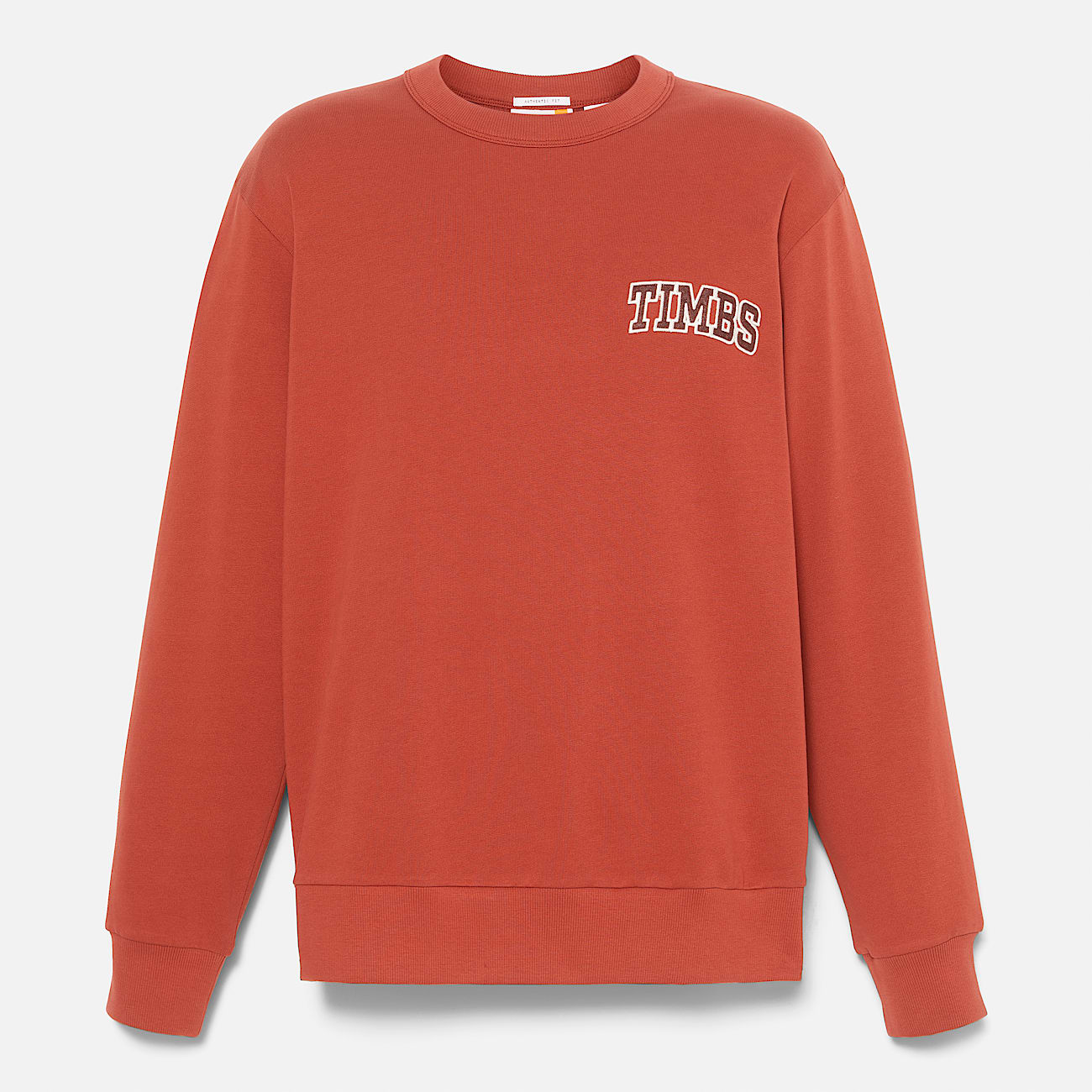 Grafisches TIMBS Sweatshirt mit Rundhalsausschnitt für Herren in Rot - 5