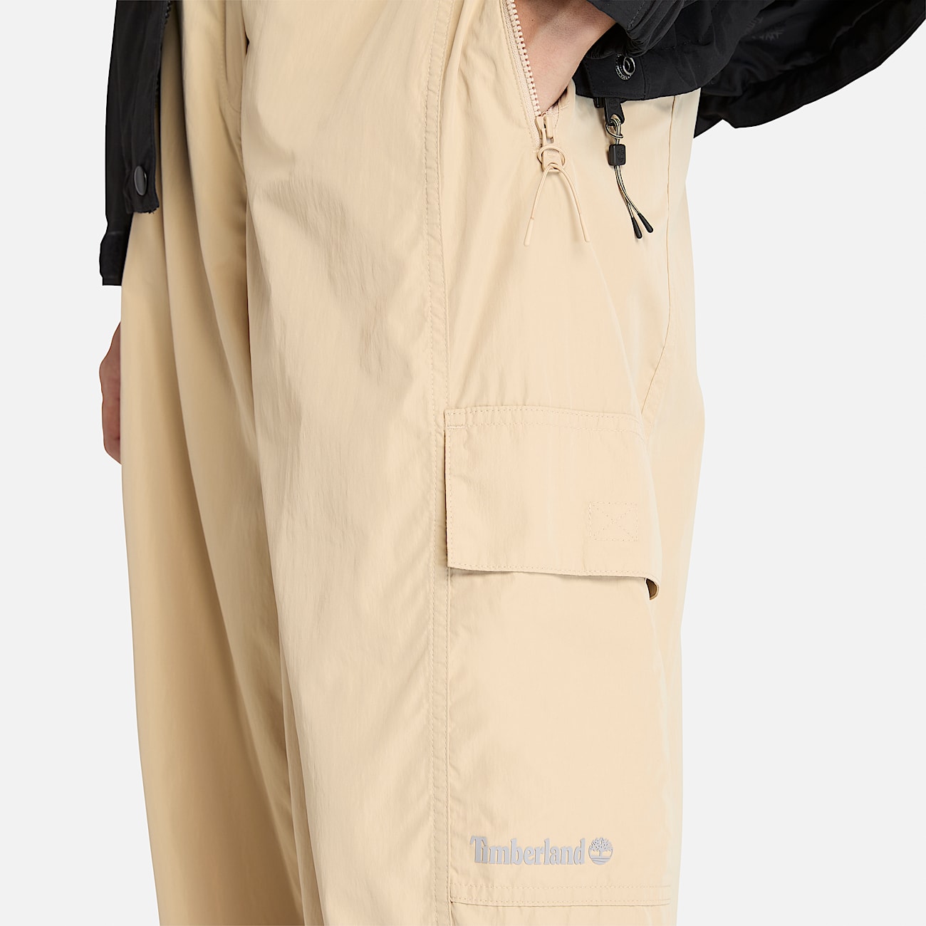 Parachute Trousers for Women in Beige
