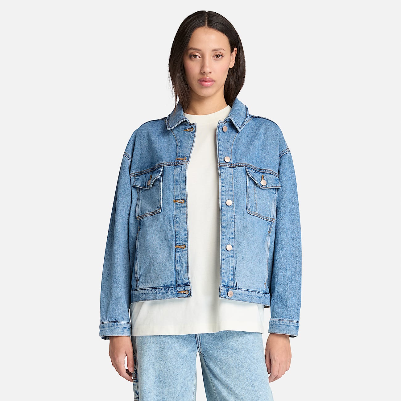 Archive Denim Jack voor dames in blauw - 3