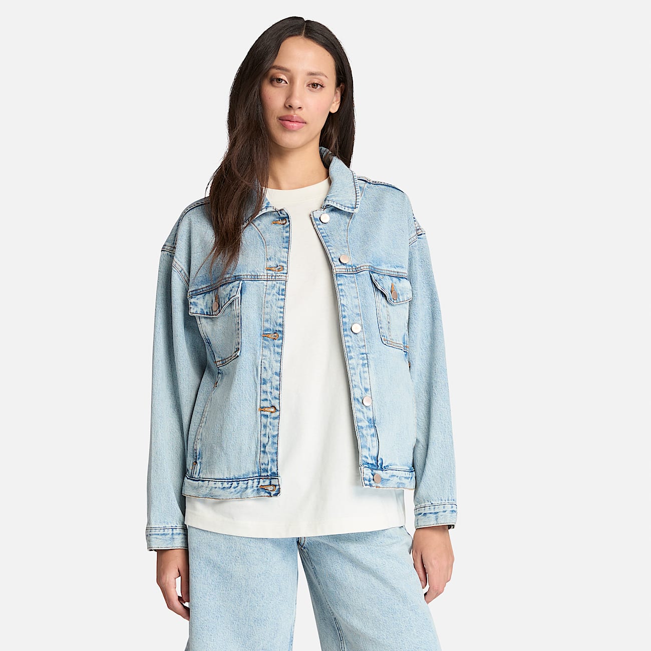 Giacca in Denim Archive da Donna in blu chiaro - 3