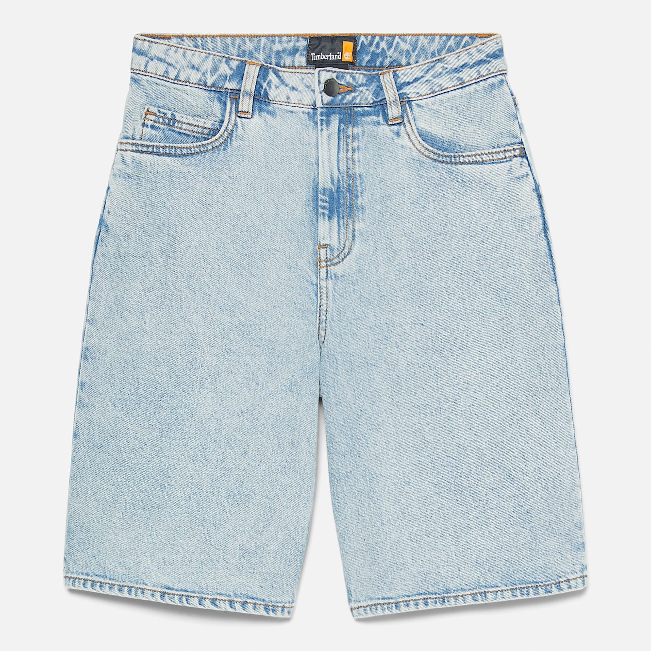 Denim Shorts for Women in Light Blue
