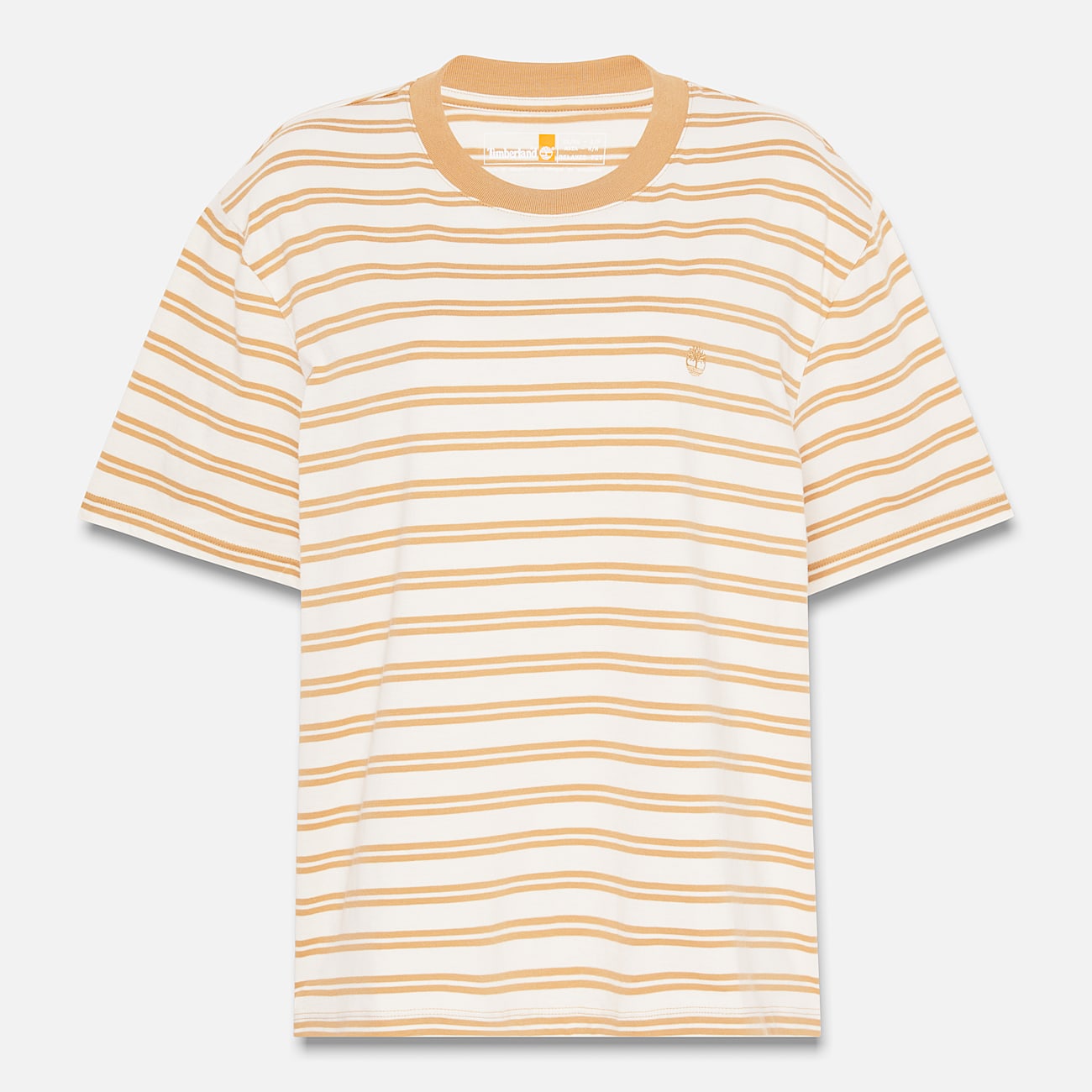 Dunstan Short-Sleeve Stripe T-Shirt for Women in Yellow - 6