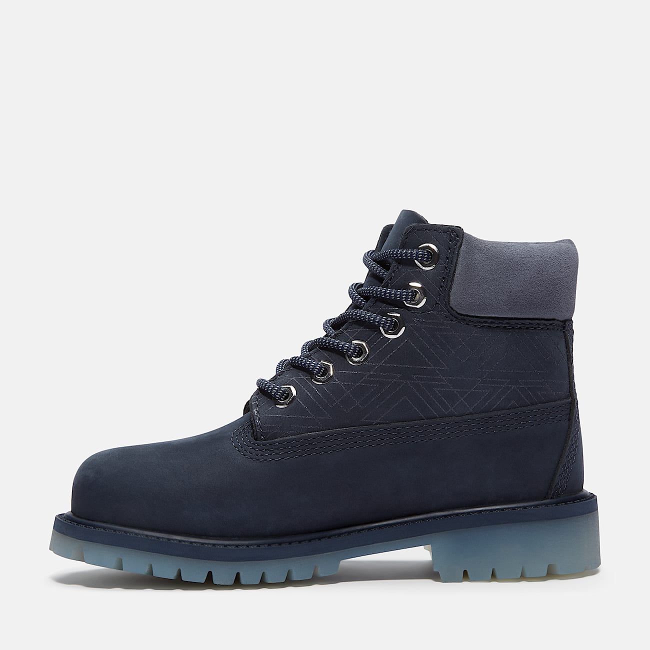 Timberland® Premium 6-Inch Lace-Up Waterproof Boot for Toddler in Dark Blue