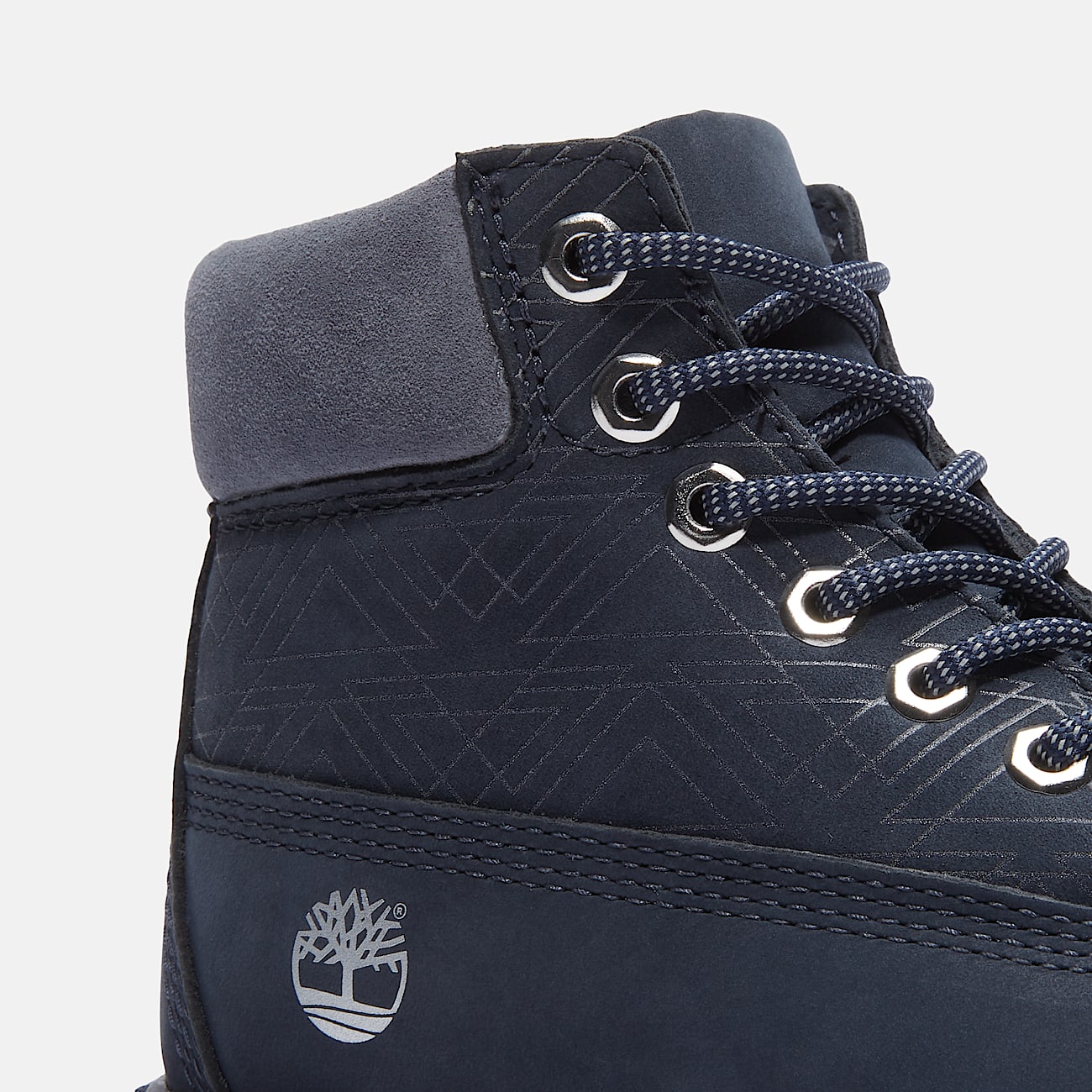 Timberland® Premium 6-Inch Lace-Up Waterproof Boot for Toddler in Dark Blue