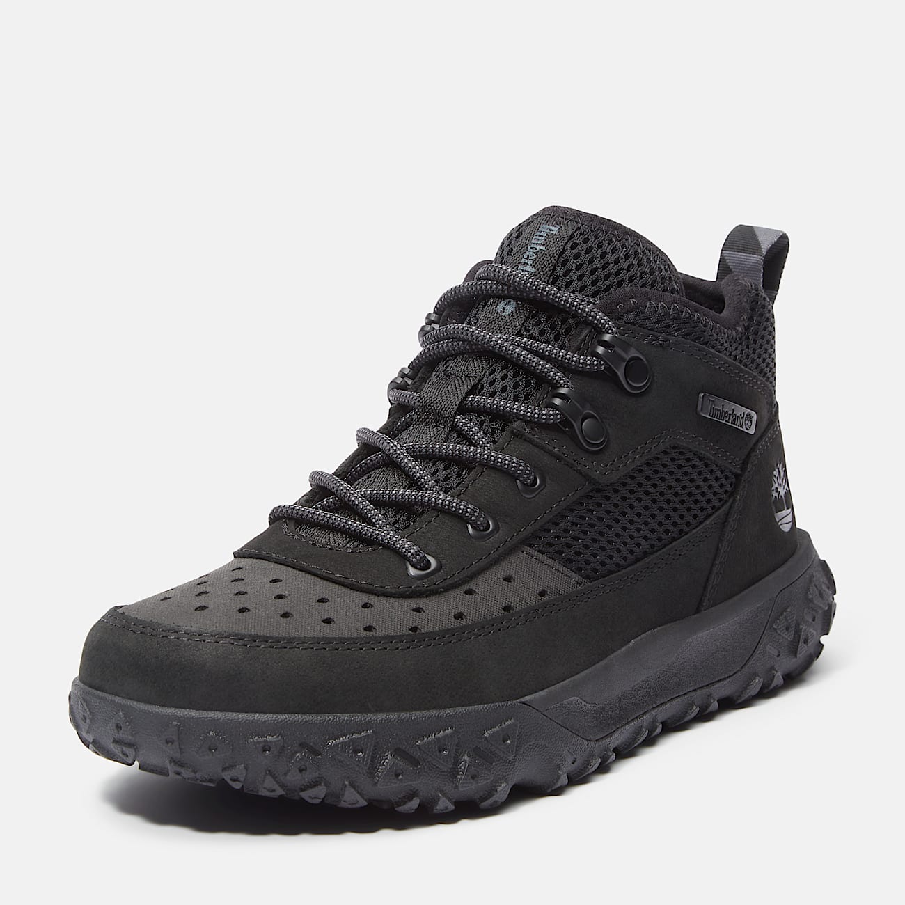 Ténis com Atacadores Mid Greenstride™ Motion 6 para Júnior em preto - 9