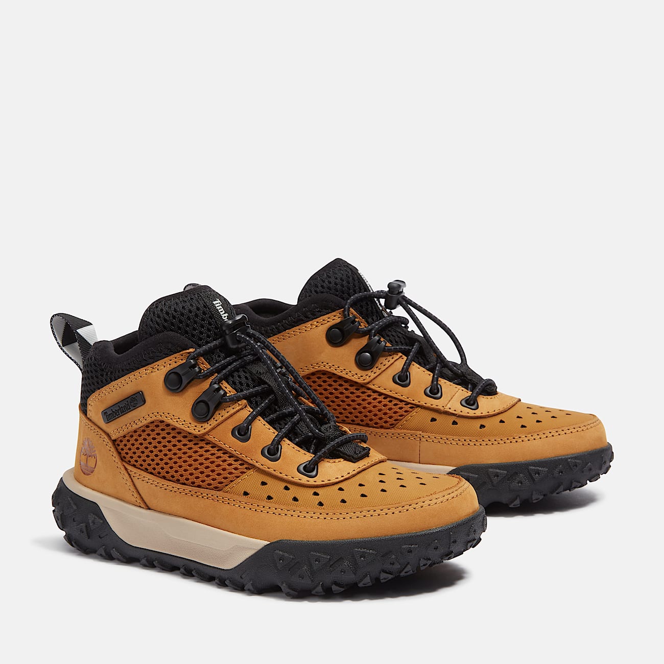 Halbhoher GreenStride™ Motion 6 Bungee Sneaker für Jugendliche in Gelb - 4