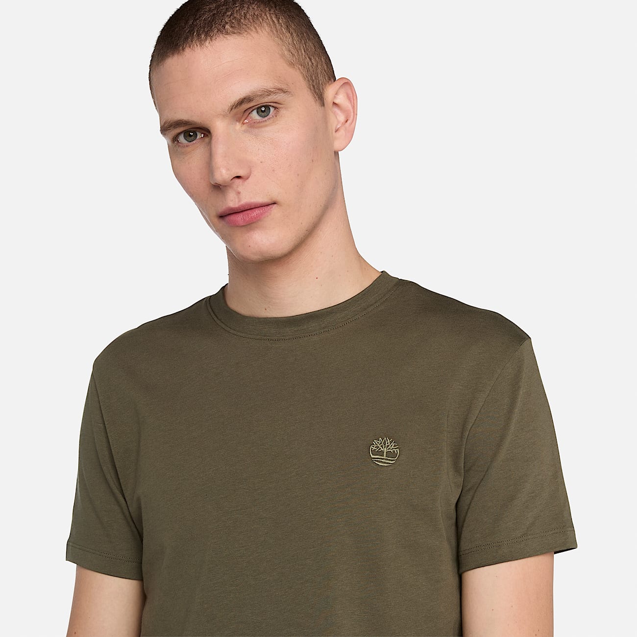 T-shirt Dunstan River pour homme en vert foncé - 3