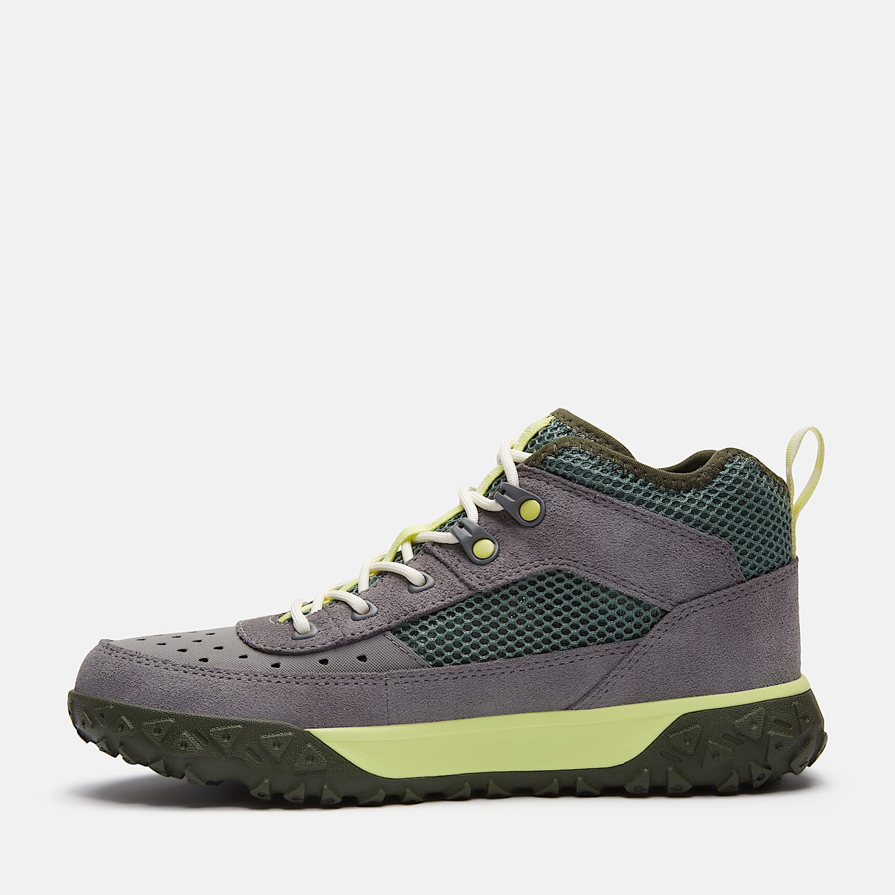 GreenStride™ Motion 6 Lace-Up Low Trainer for Junior in Grey - 6