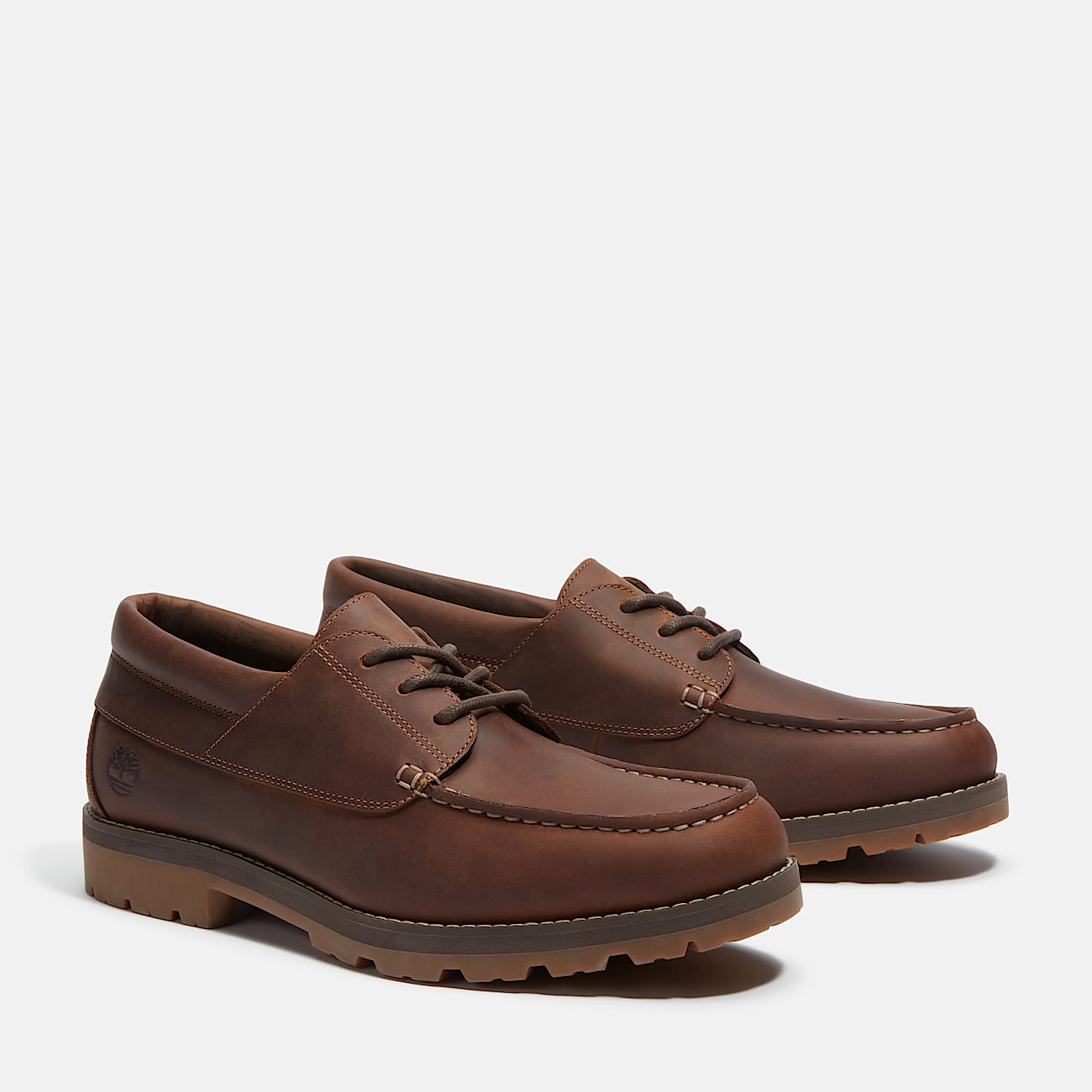 Britton Square Veterschoen voor heren in bruin - 4