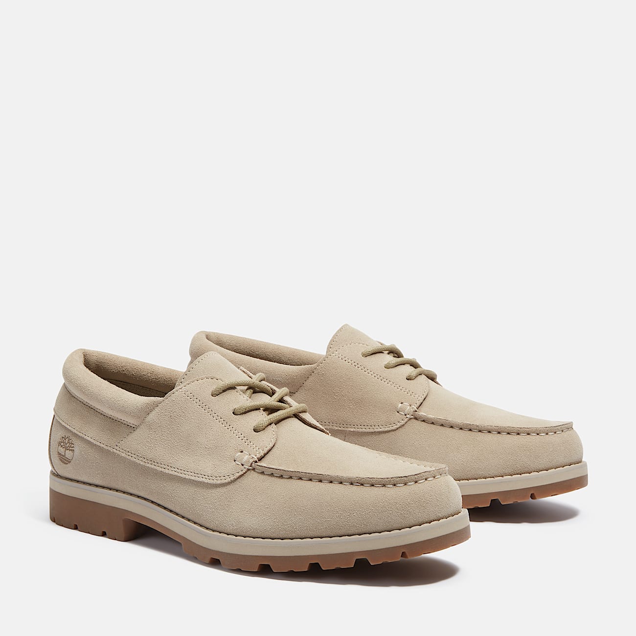Britton Square Schuh zum Schnüren für Herren in Hellbraun - 4