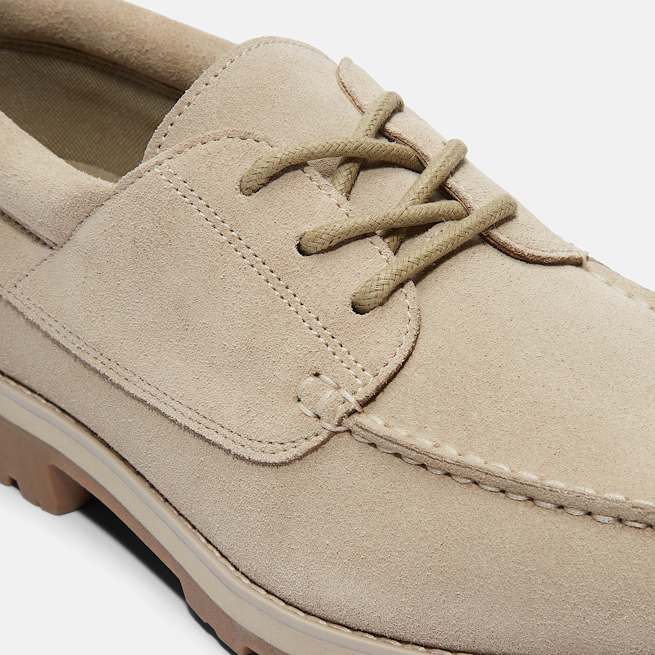Britton Square Schuh zum Schnüren für Herren in Hellbraun - 7