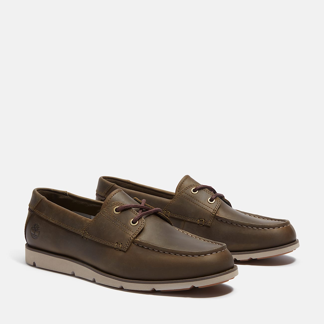 Scarpa Stringata Grafton Bay da Uomo in verde - 4
