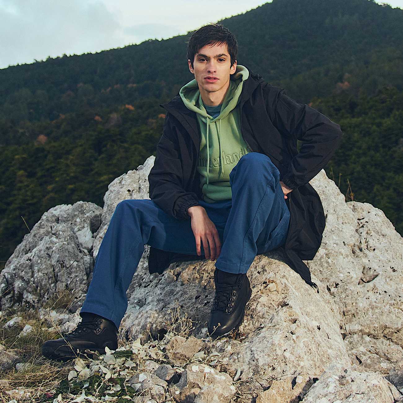 Parka Impermeável Winnick para Homem em preto - 2