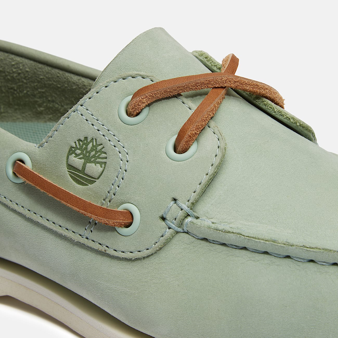 Classic Bootschoenen voor dames in lichtgroen