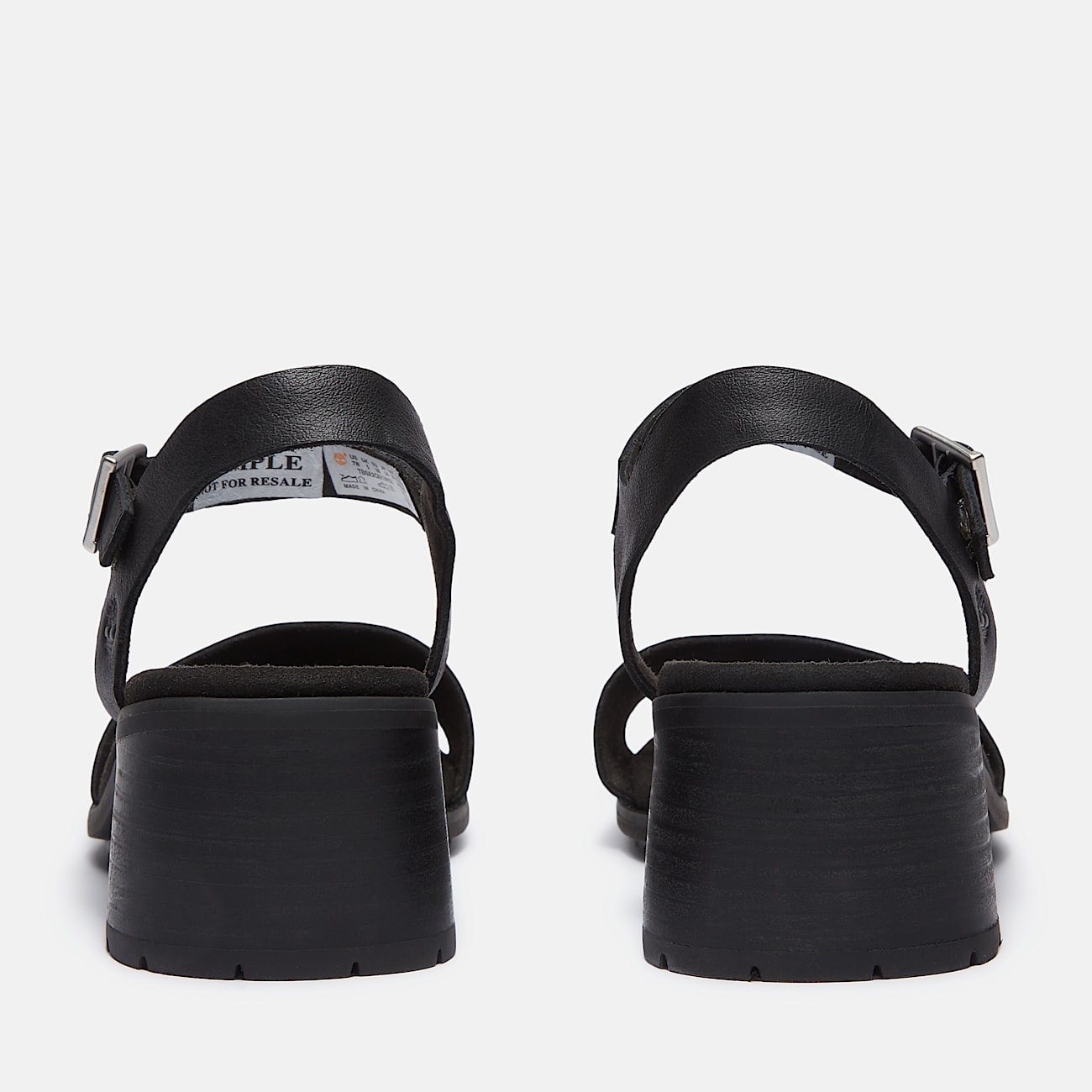 Laguna Shore Backstrap Sandal for Women in Black - 5