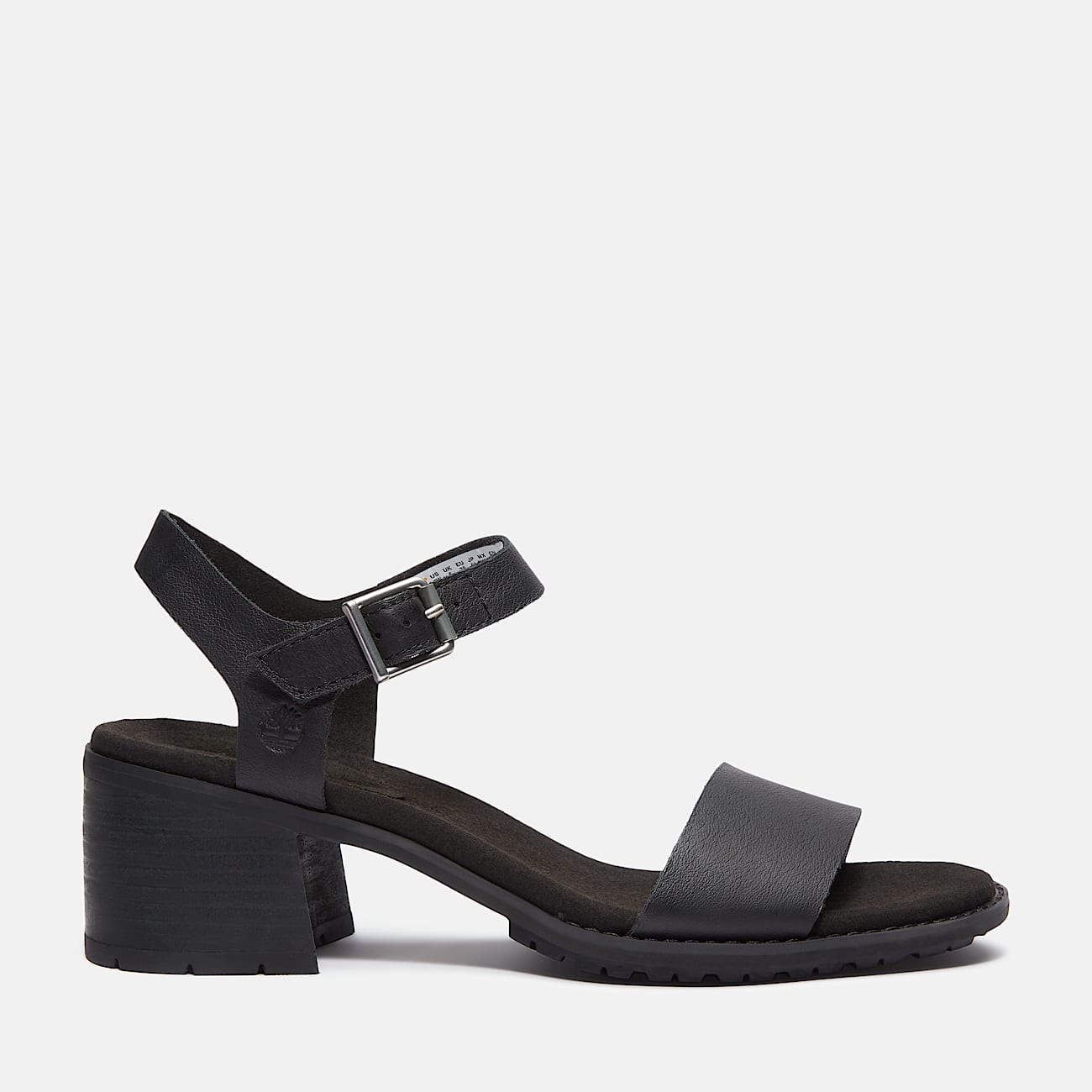 Laguna Shore Backstrap Sandal for Women in Black - 1