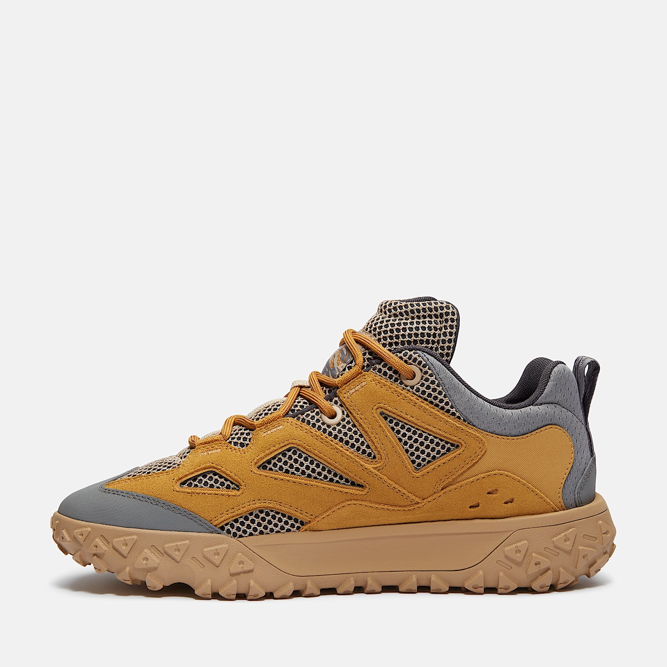 GreenStride™ Motion 6 Lage Vetersneaker voor heren in geel