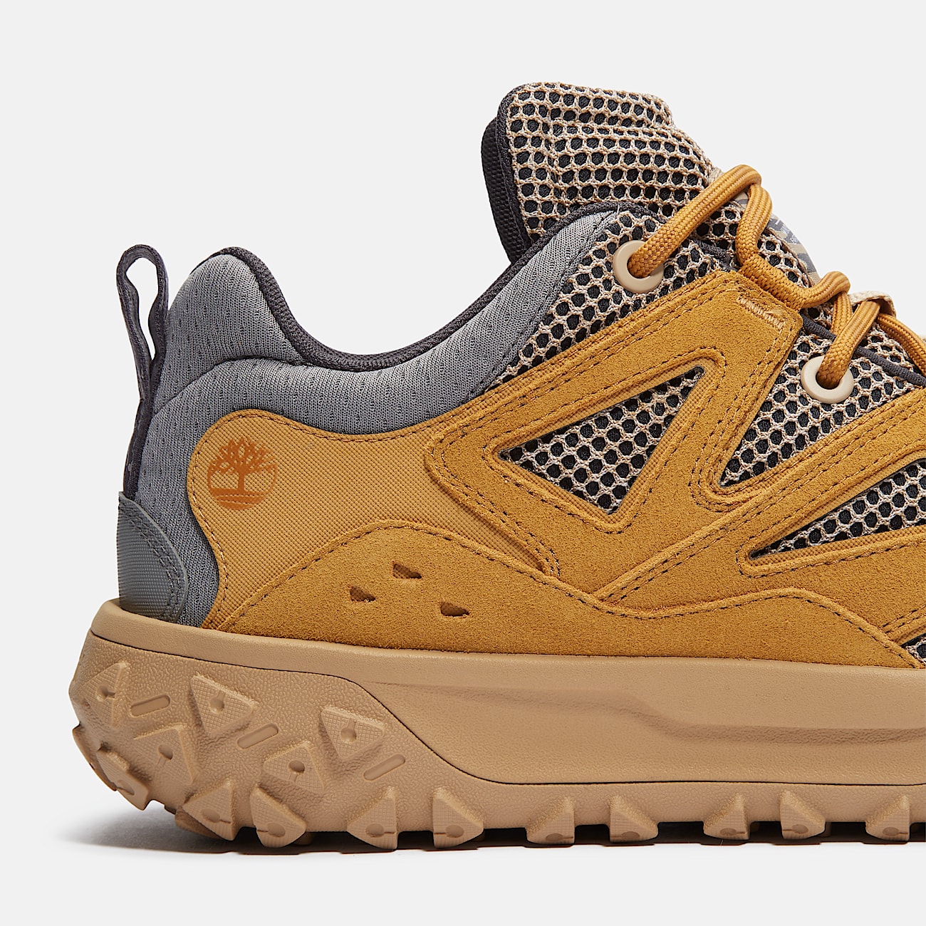 GreenStride™ Motion 6 Lage Vetersneaker voor heren in geel