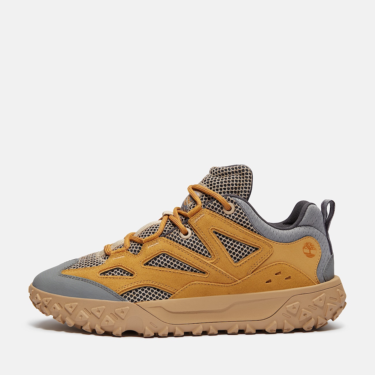 GreenStride™ Motion 6 Lage Vetersneaker voor heren in geel