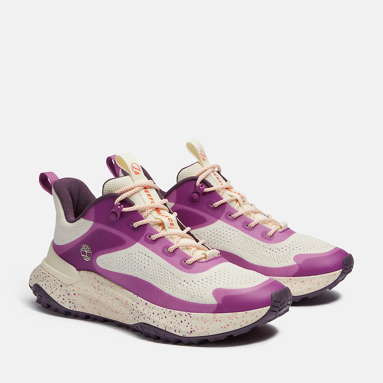 Sneaker Bassa Stringata Motion Access da Donna in beige/viola - 4