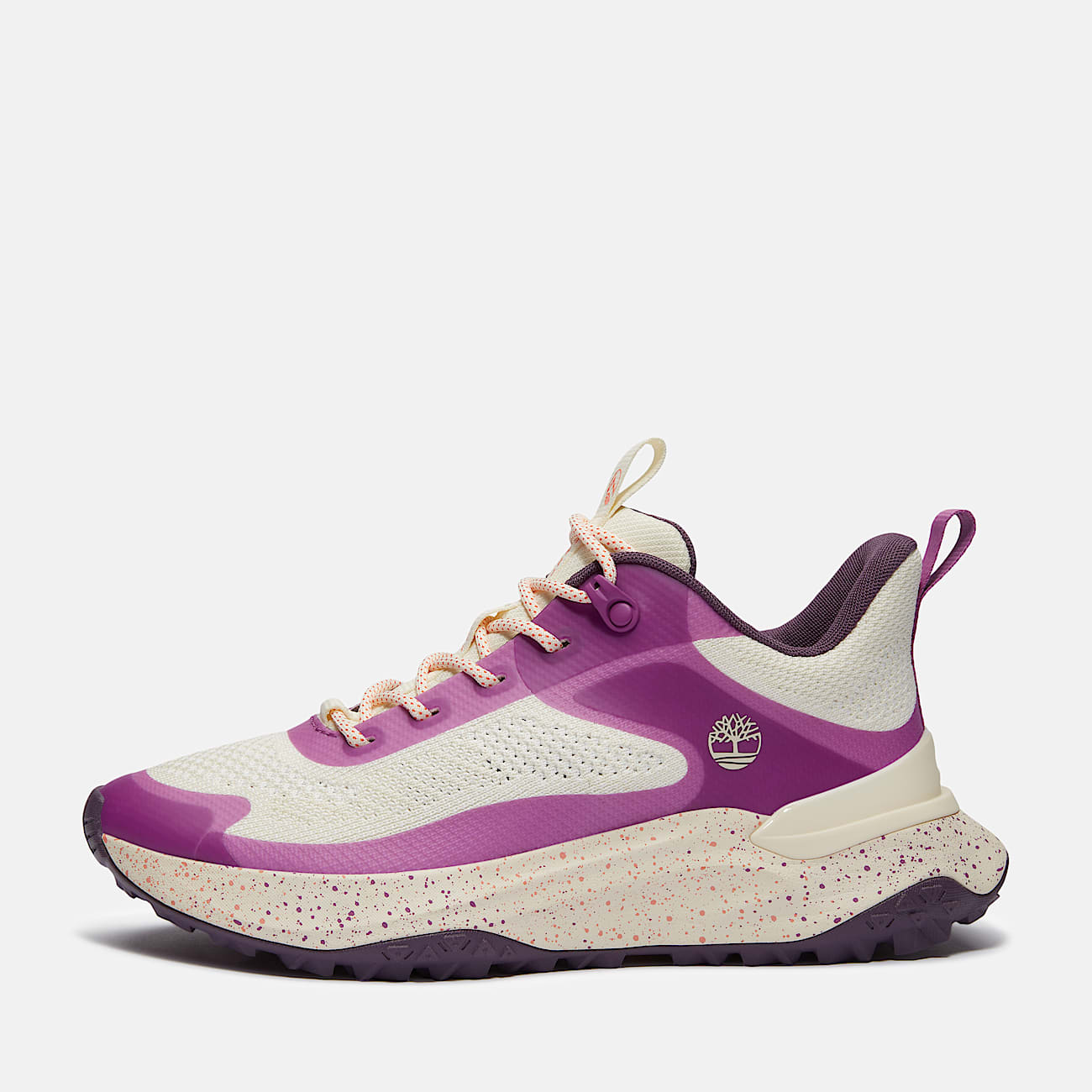 Sneaker Bassa Stringata Motion Access da Donna in beige/viola - 8